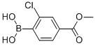 Methyl 4_borono_3_chlorobenzoate